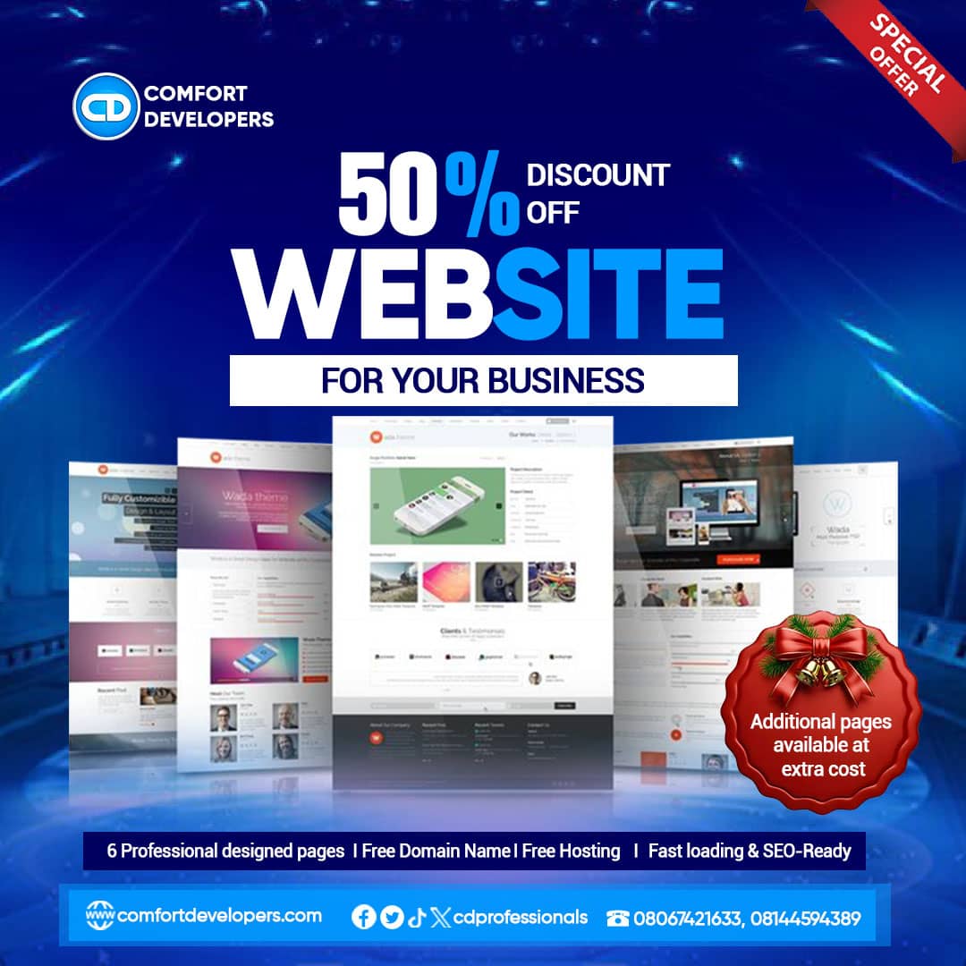 End of the year 50% Promo discount